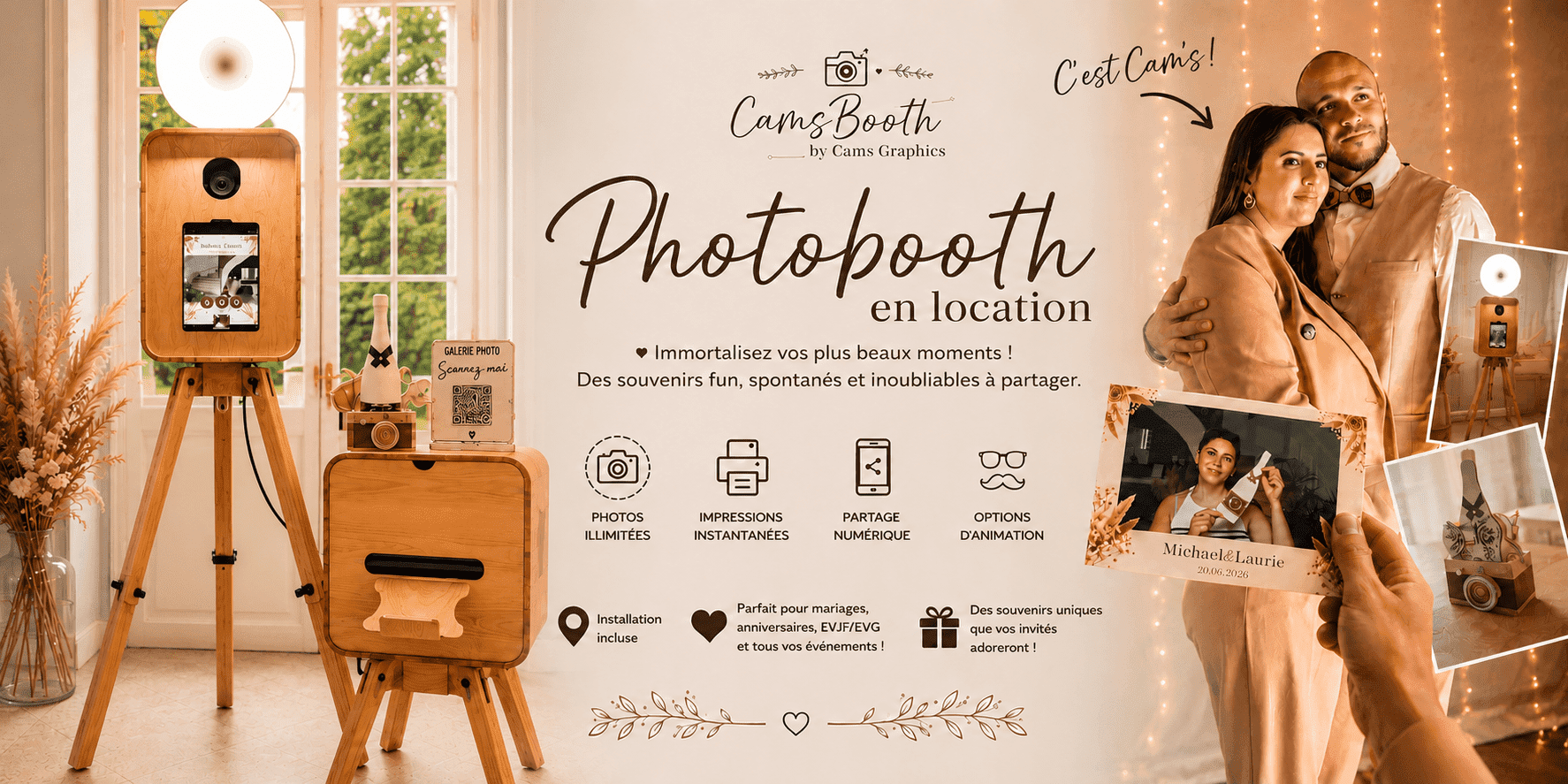 location de photobooth normandie