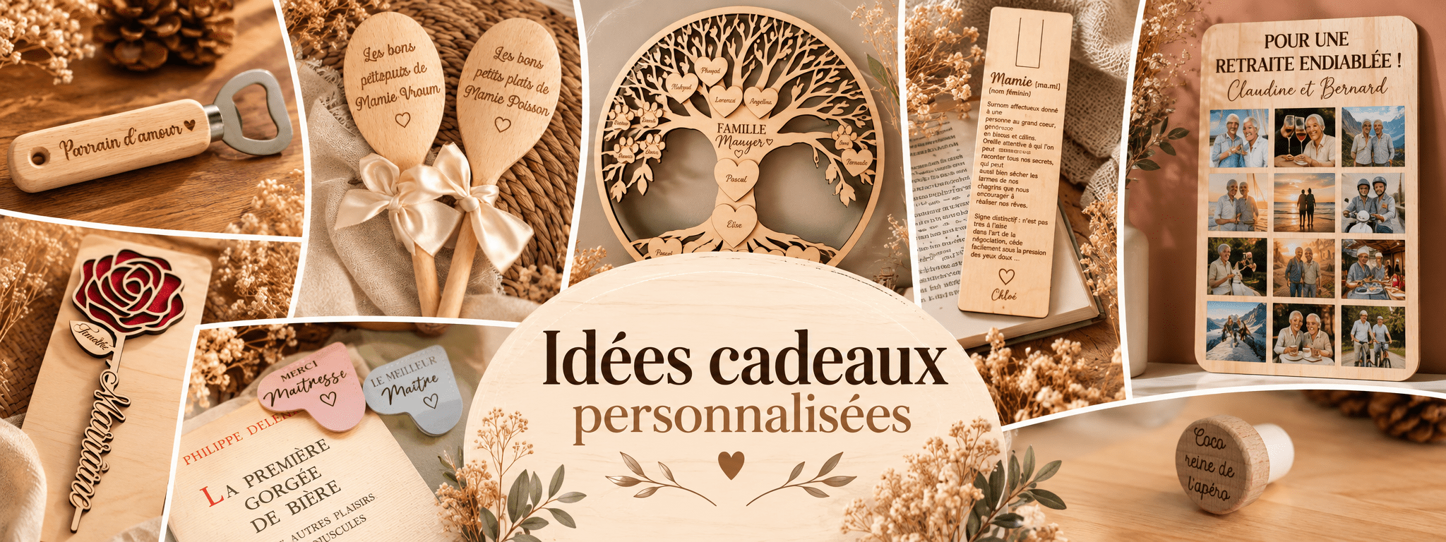 idées cadeaux personnalisées